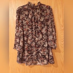 CJ Banks Smocking Top Size 1X